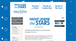 Desktop Screenshot of nightunderthestars.org